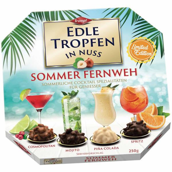 Edle Tropfen in Nuss Sommer Fernweh 250g Limited Edition