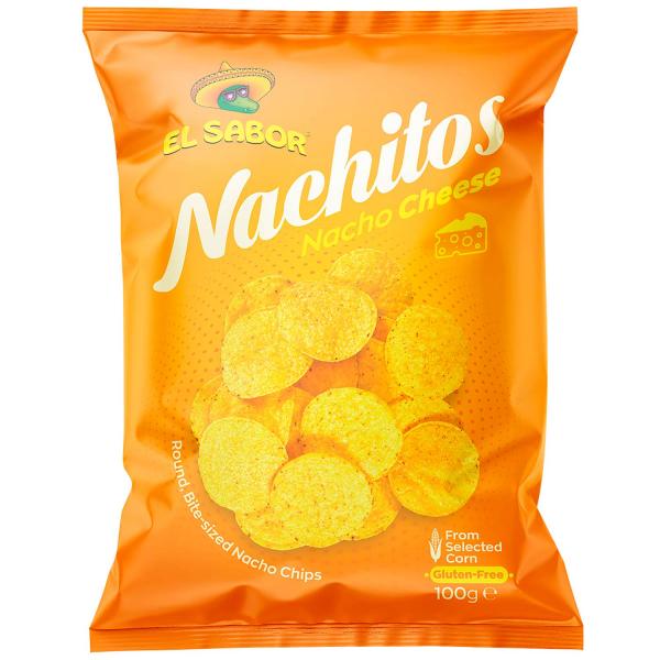 El Sabor Nachitos Nacho Cheese 100g