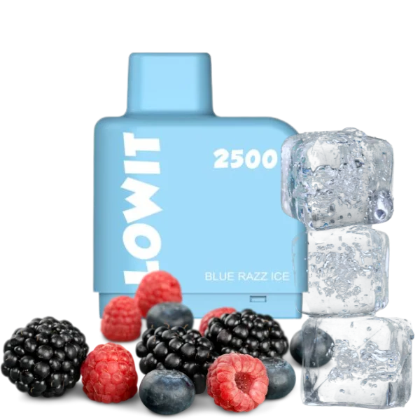 ELFBAR Lowit Pod 2500 Blue Razz Ice