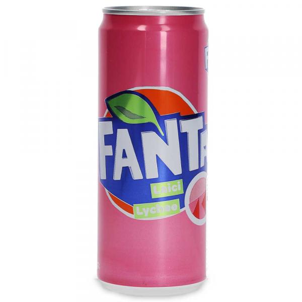 Fanta Lychee 320ml Kohlensäurehaltiges Erfrischungsgetränk mit Litschigeschmack