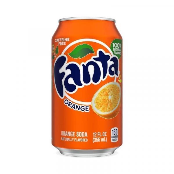 Fanta Orange USA 355ml Kohlensäurehaltiges Erfrischungsgetränk Orangengeschmack