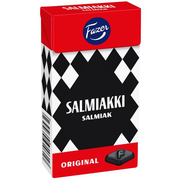 Fazer Salmiakki 40g Salmiakpastillen