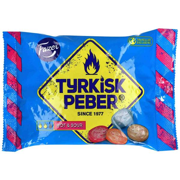 Fazer Tyrkisk Peber Hot & Sour Travel Edition 400g