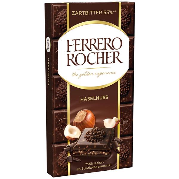 Ferrero Rocher Tafel Zartbitter 90g