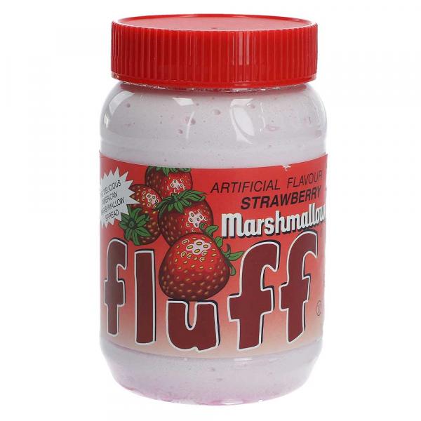 Fluff Marshmallow Strawberry 213g Schaumzucker-Creme mit Erdbeer-Geschmack