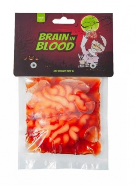 Funlab Gehirn in Blut aus Fruchtgummi 120g