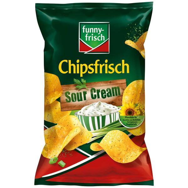 funny-frisch Chipsfrisch Sour Cream 150g4.20