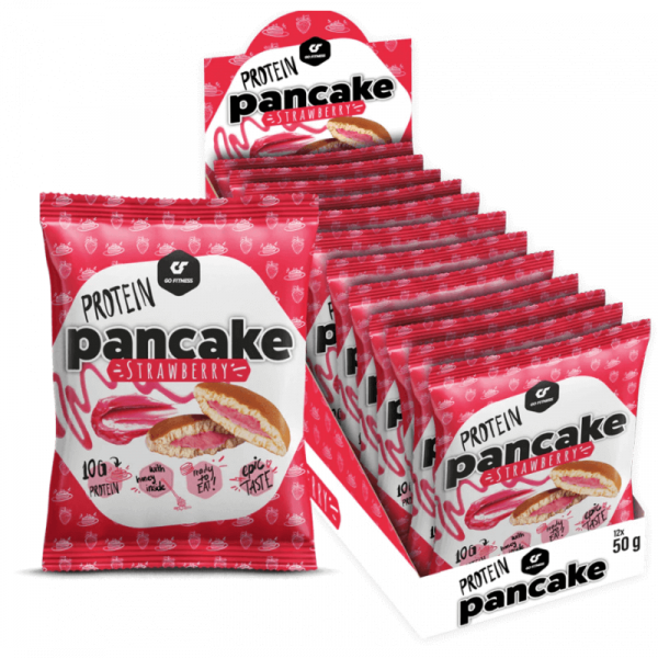 Nanosupps Protein Pancake Strawberry 50g 12 Stück