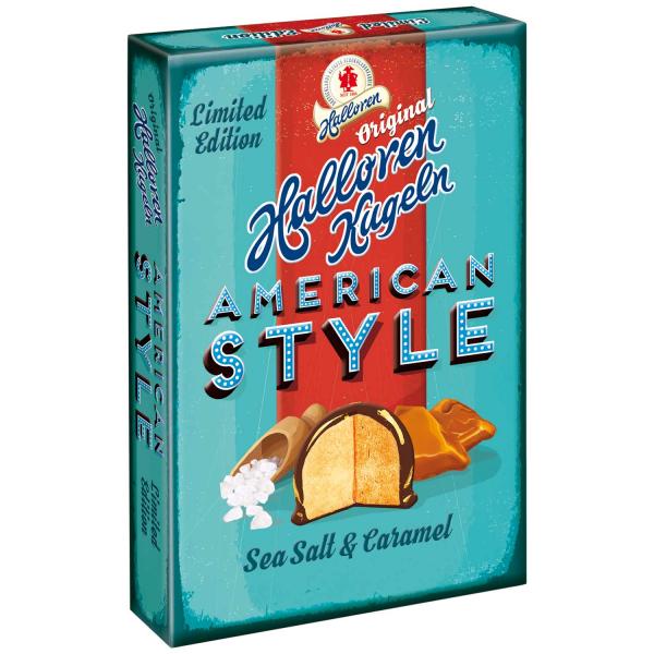 Halloren Kugeln American Style Sea Salt & Caramel 125g