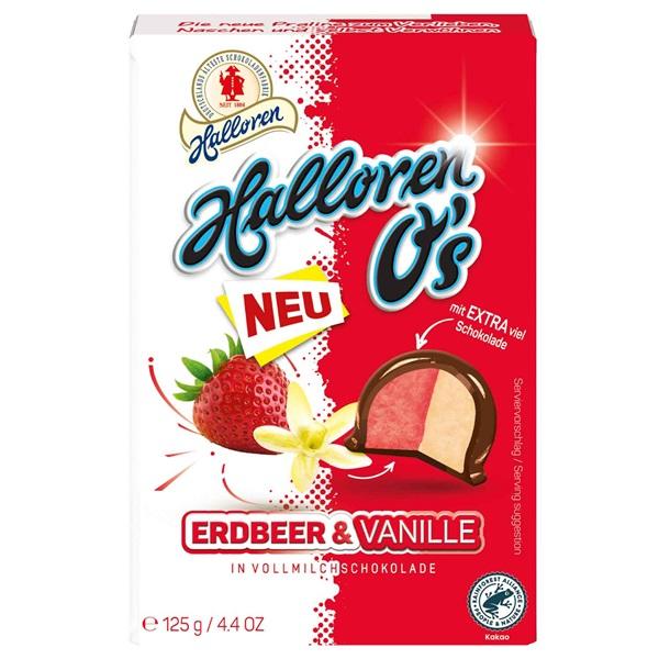 Halloren Kugeln Erdbeer-Vanille 125g