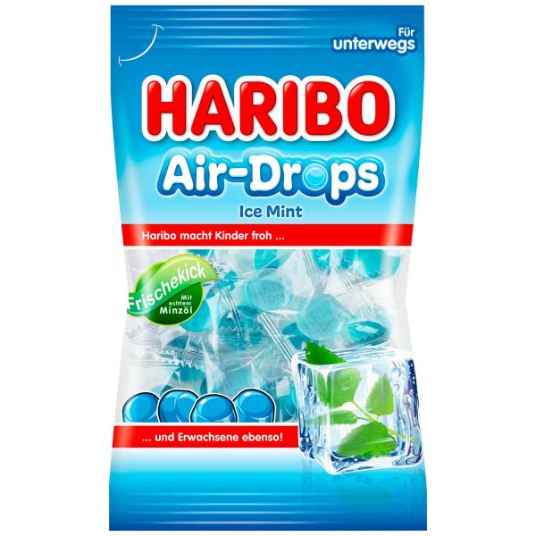 Haribo Air-Drops Ice Mint 100g