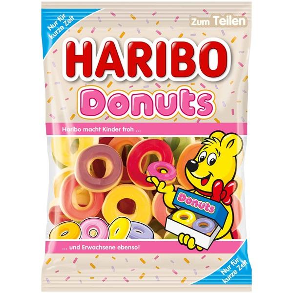 Haribo Donuts 175g  Fruchtgummi mit Schaumzucker