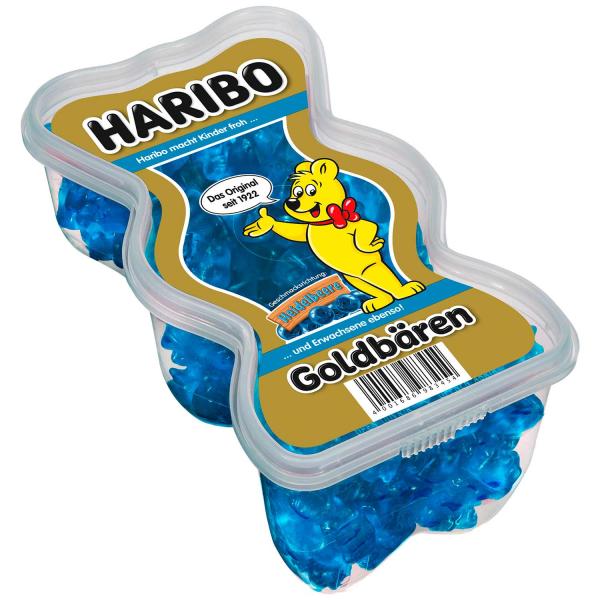 Haribo Goldbären Blaubeere 450g  Fruchtgummi mit Blaubeergeschmack