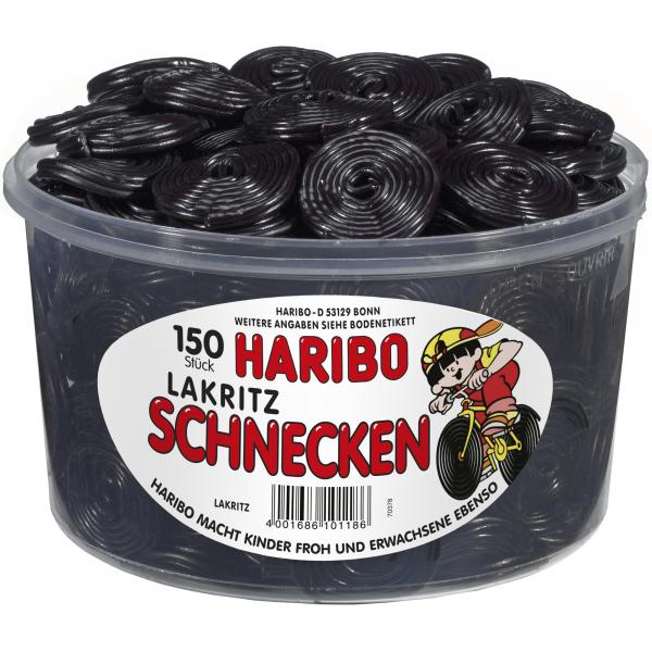 Haribo Lakritz Schnecken 150er