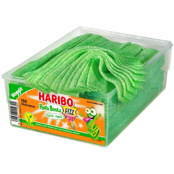 Haribo Pasta Basta Apfel FIZZ veggie 150er