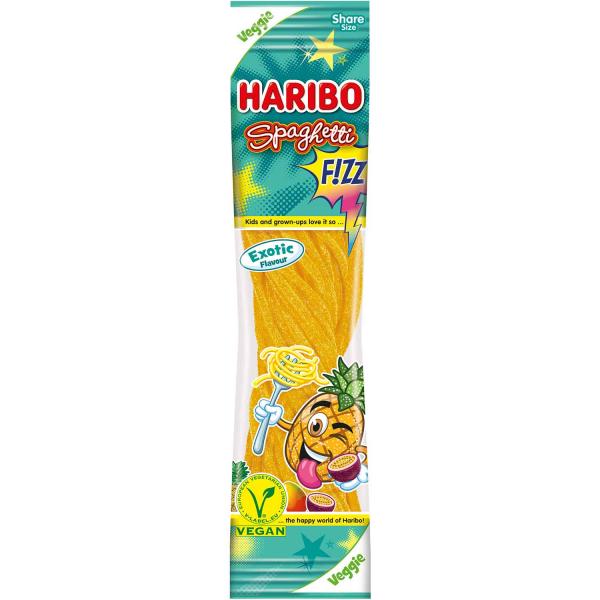 Haribo Spaghetti Exotic FIZZ veggie 200g