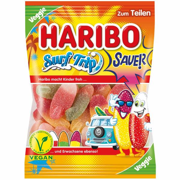 Haribo Surf Trip sauer veggie 175g