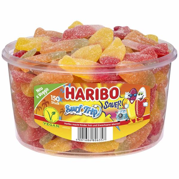 Haribo Surf Trip sauer veggie 150er