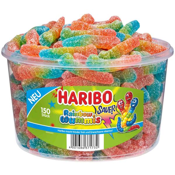 Haribo Wummis Rainbow Sauer 150er