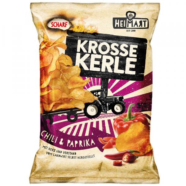 HeiMart Krosse Kerle Chili & Paprika 115g