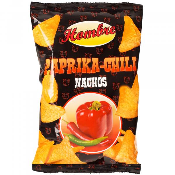 Hombre Nachos Paprika-Chili 125g