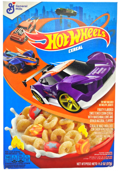 General Mills Hot Wheels  Cereals 317g