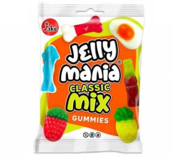 Jake Jelly Mania Classic Mix 100g Halal