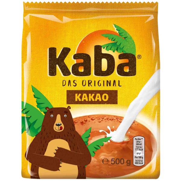 Kaba Kakao 500g kakaohaltiges Getränkepulver mit Traubenzucker