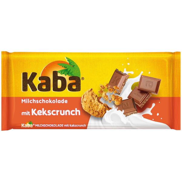 Kaba Milchschokolade mit Kekscrunch 100g