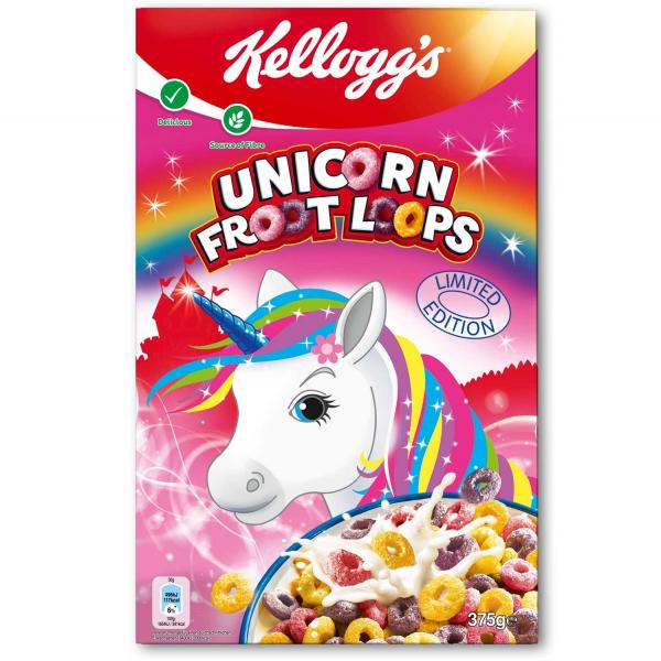 Kellogg's Froot Loops Bunte Frühstückscerealien-Ringe