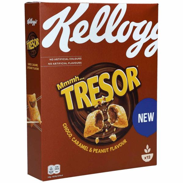 Kellogg's Mmmh... Tresor Choco, Caramel & Peanut 375g