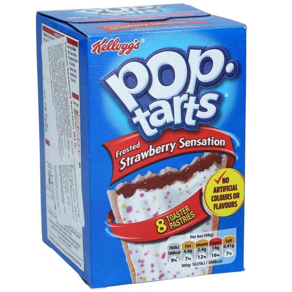 Kellogg's Pop-Tarts Frosted Strawberry Sensation 8er