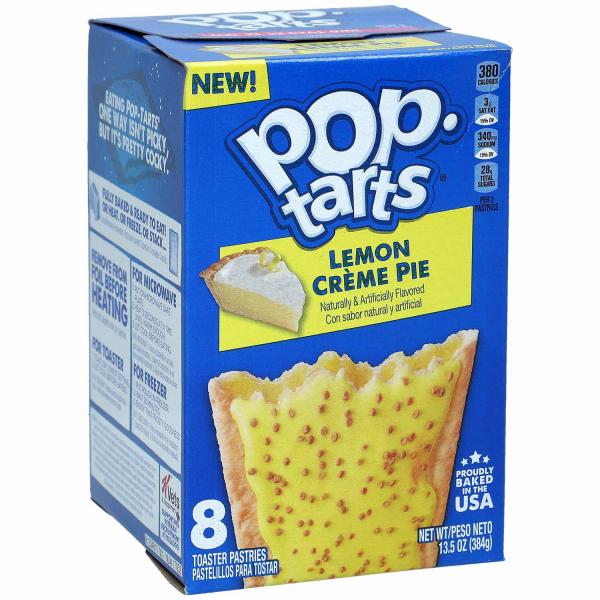 Kellogg's Pop-Tarts Lemon Crème Pie 8er