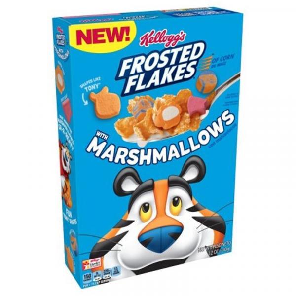 Kellogg's Frosted Flakes Cereal with Marshmallows - 340g