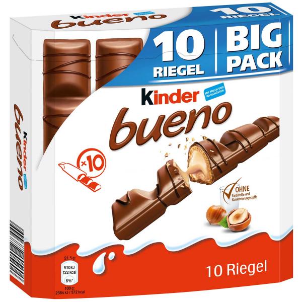 kinder bueno Big Pack 10er