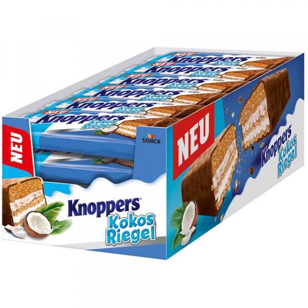 Knoppers Kokos Riegel mit Milchcreme & Kokos