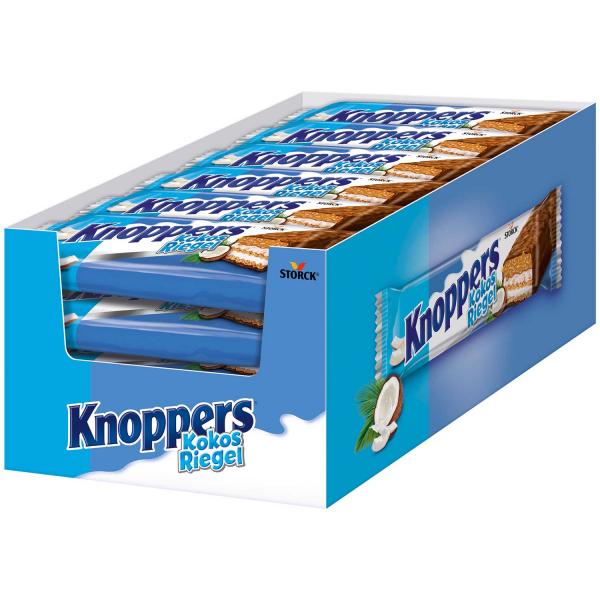 Knoppers Kokos Riegel mit Milchcreme & Kokos 24x40g