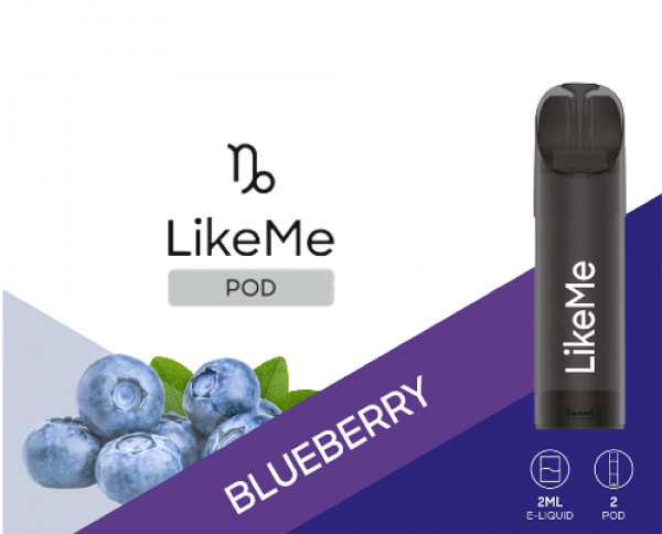 Like Me POD Blueberry 2 Pods 2%