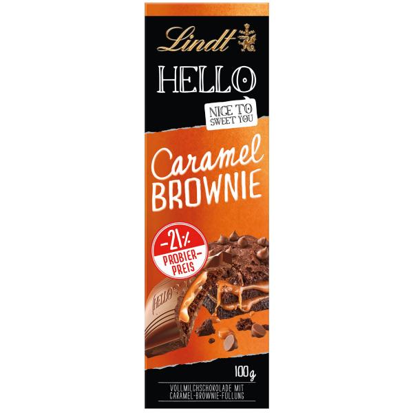 Lindt Hello Caramel Brownie 100g