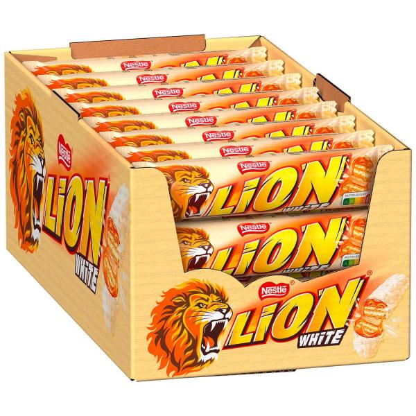 Lion White 24x42g 24 Riegel