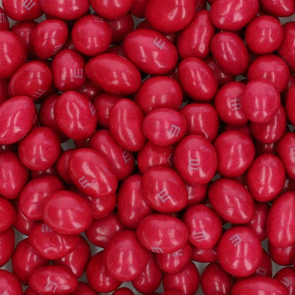 m&m's Peanut Dark Pink einfarbig 1kg