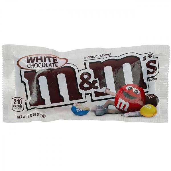 M&M'S White Chocolate 42,5g Schokolinsen mit weißer Schokolade