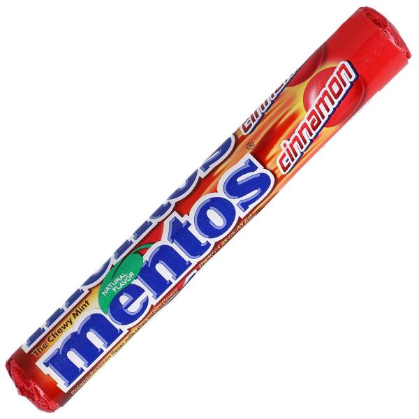 mentos Cinnamon Kau Dragees mit Zimtgeschmack