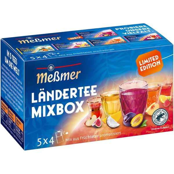 Meßmer Ländertee Mixbox 5x4er