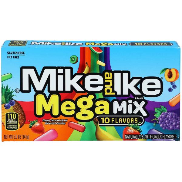 Mike and Ike Mega Mix 141g Kaubonbons mit Fruchtgeschmack