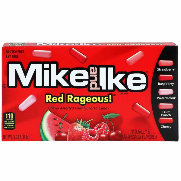 Mike and Ike Red Rageous! 141g Dragierte Kaubonbons