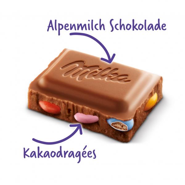 Milka Bunte Kakaolinsen 100g