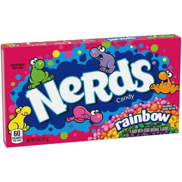 Nerds Rainbow Mini-Dragees mit Frucht-Geschmack