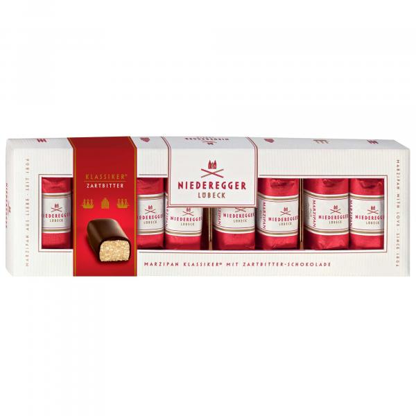 Niederegger Klassiker 100g Geschenkverpackung mit 8 Pralinen