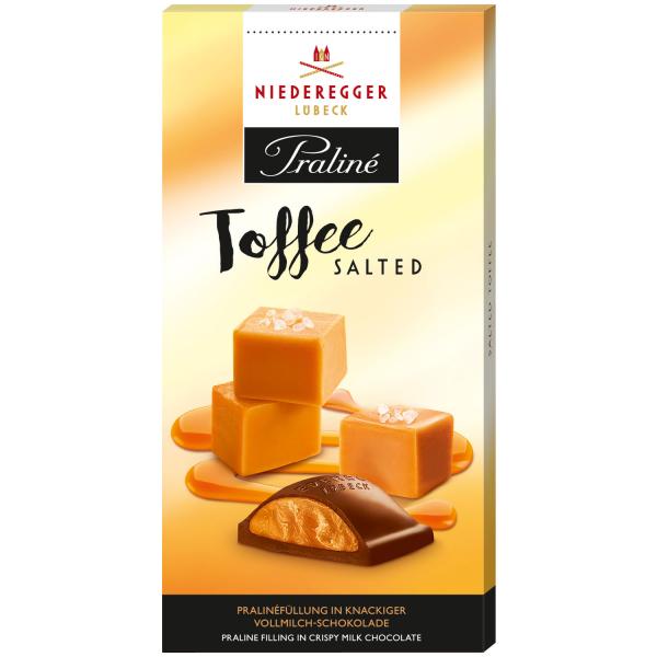 Niederegger Praliné Tafel Toffee Salted 100g